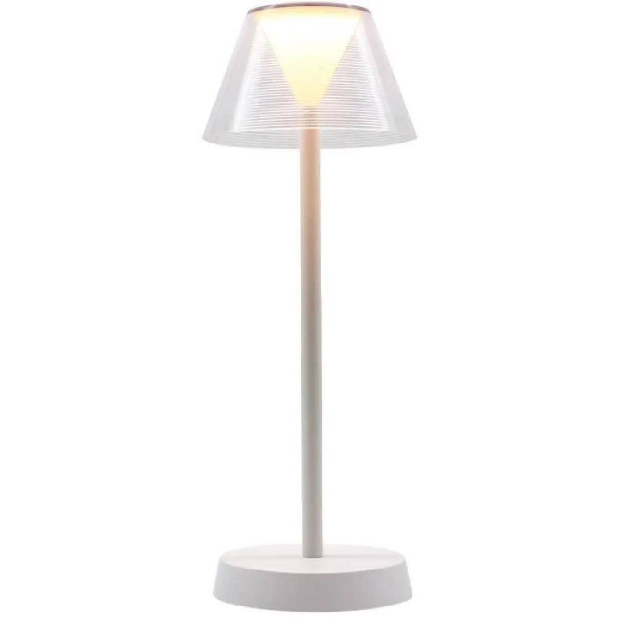 Lumisky Blanc Lampe De Table Sans Fil Beverly H34cm - Image 3