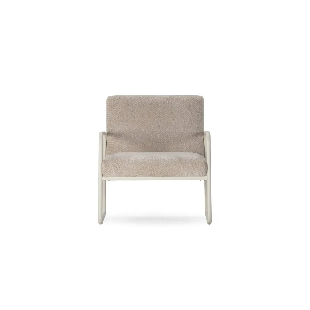 Chaise pieds en métal Moutarde - vue 4