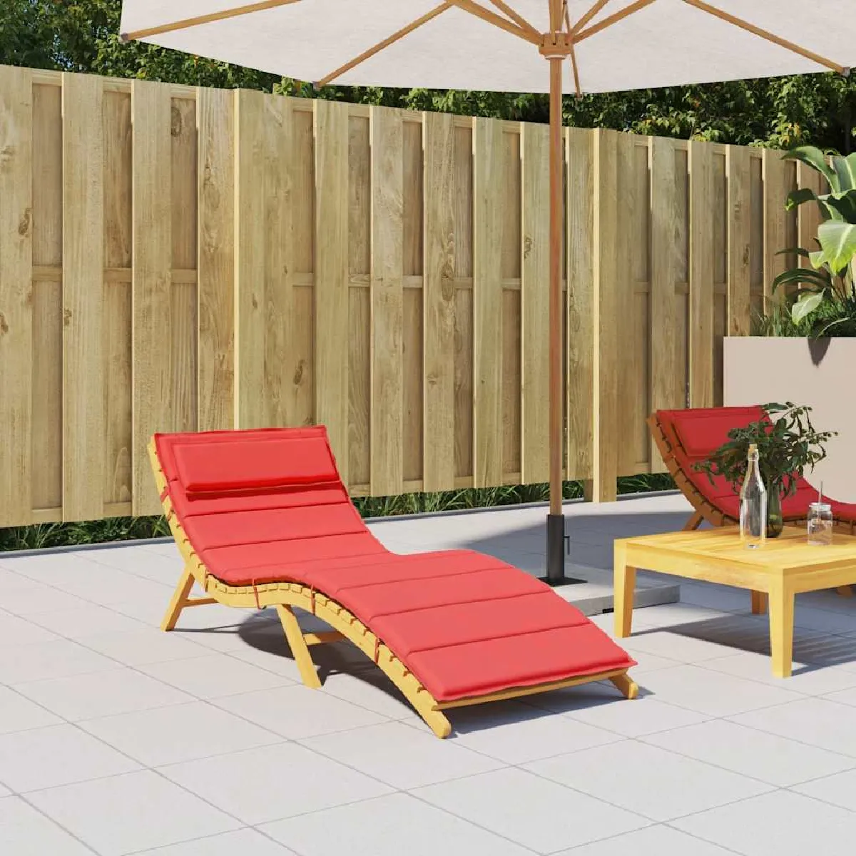 vidaXL Coussin de chaise longue - vue 3