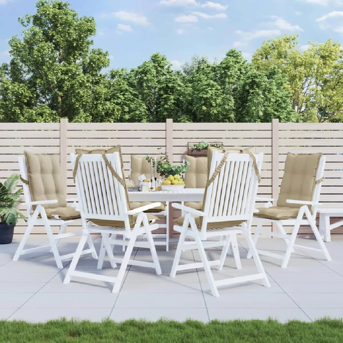 VidaXL Chaise Haut 2x - vue 4