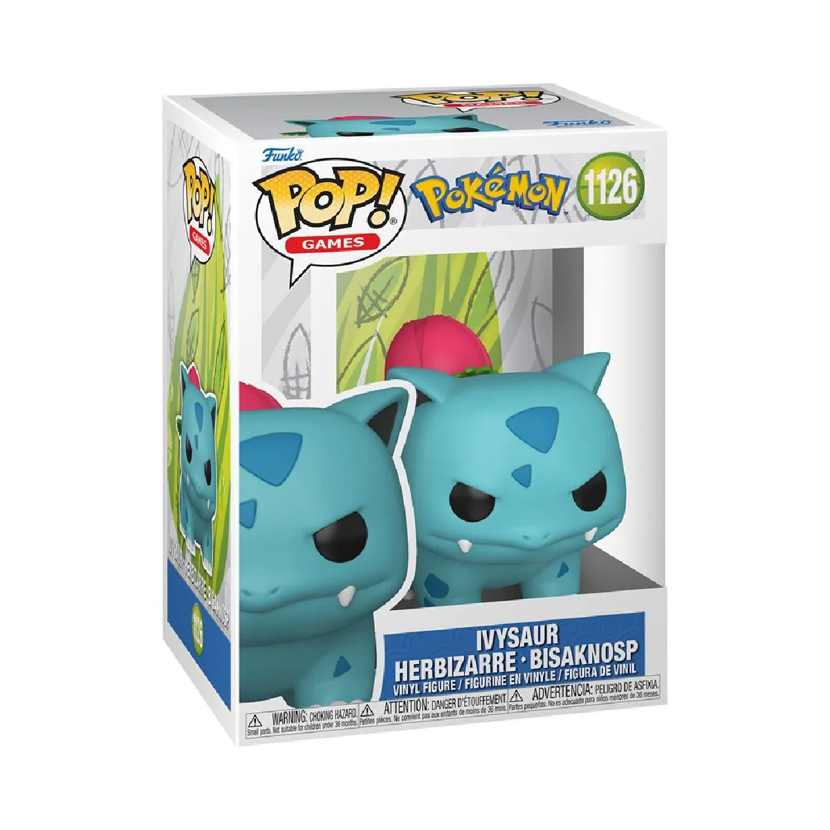 Funko Pop! Games Ivysaur (Herbizarre) - 1126 - 9 cm