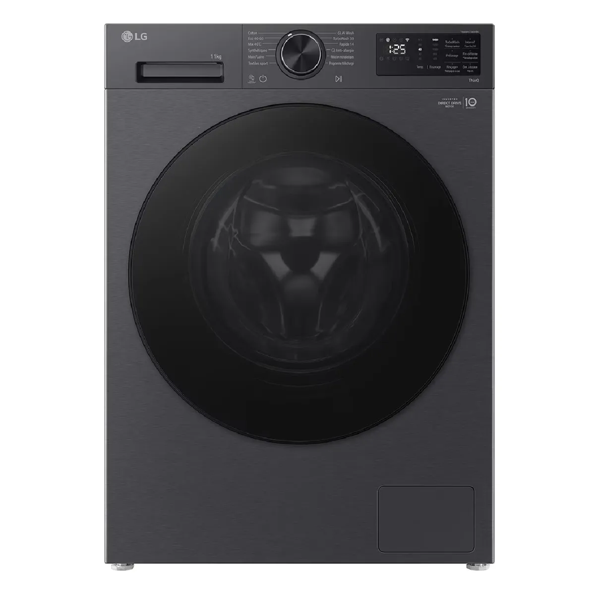 Lave-Linge Frontal LG F14X56BMST – 11 Kg 1400 tr/min AI Direct Drive - vue 4