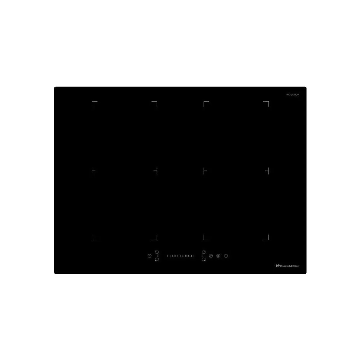 CONTINENTAL EDISON  CETI724Z2FLEX - 70 cm - 7200W - Noir