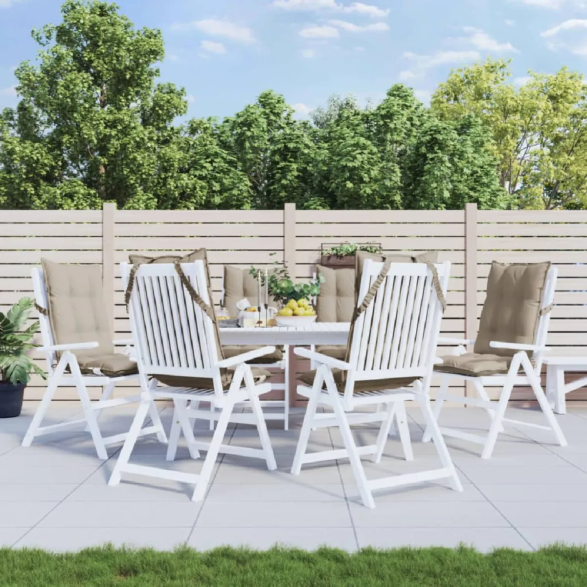 VidaXL Chaise Haut 2x - vue 5