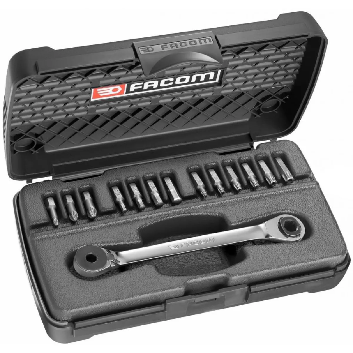 Coffret clé à cliquet et porte embouts FACOM 65.PEJ13 - vue 2