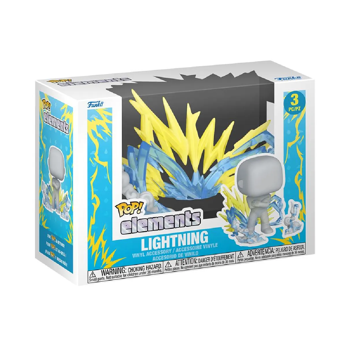 Figurine Funko Pop Elements Fire Lightning - vue 2