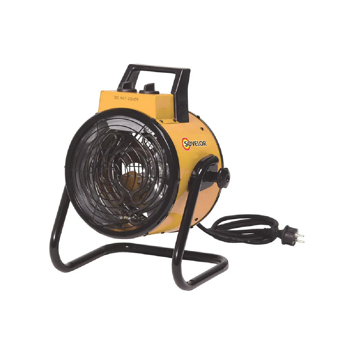 SOVELOR K3 Chauffage soufflant électrique 3 kW Jaune