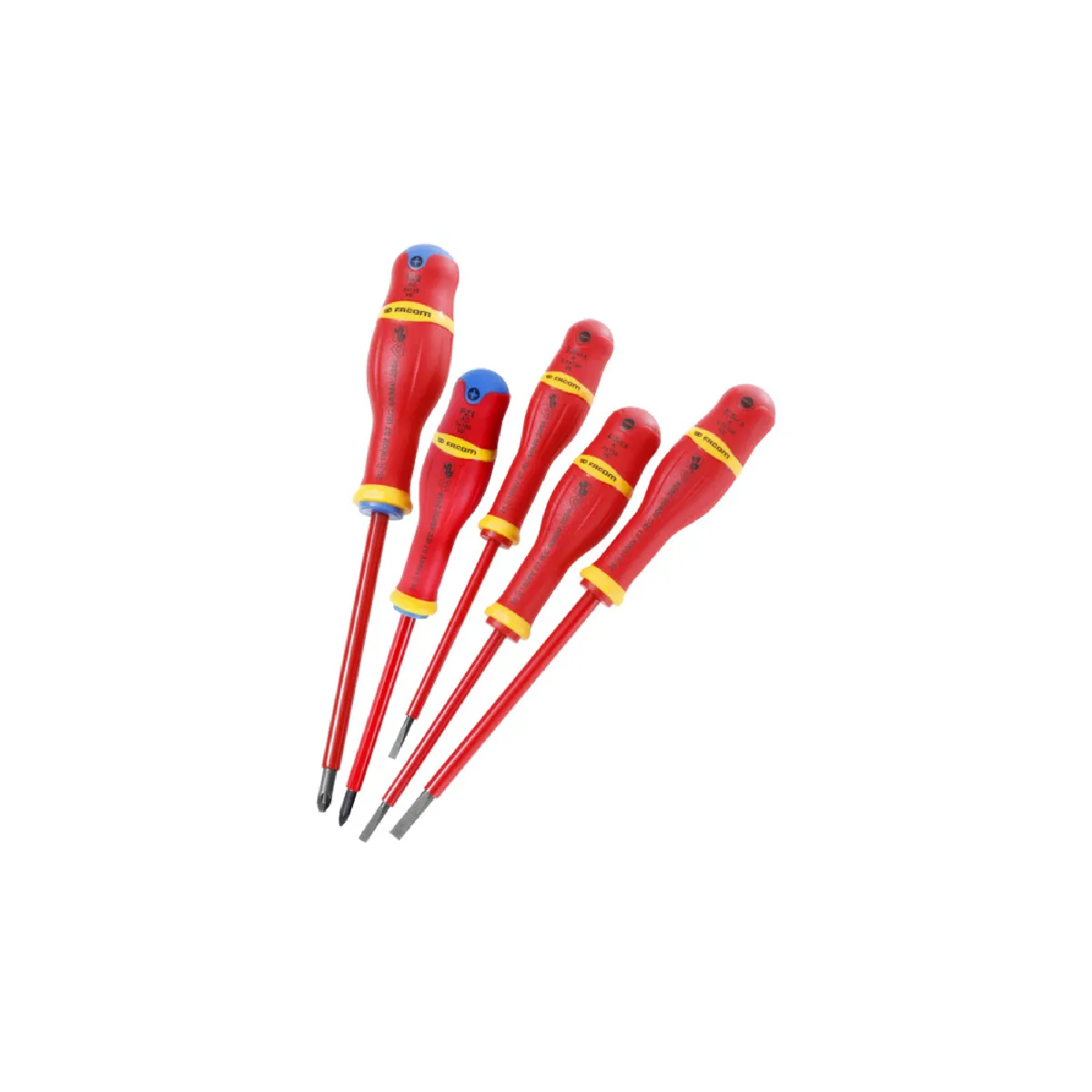 Jeu de 5 tournevis PROTWIST isolés 1000 Volts - vue 3