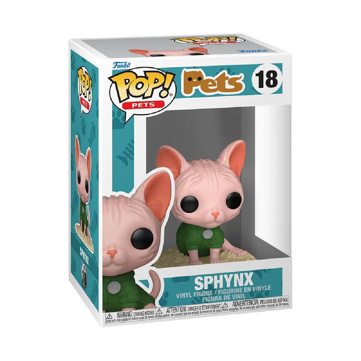 Figurine Funko Pop Pets Sphinx - vue 4