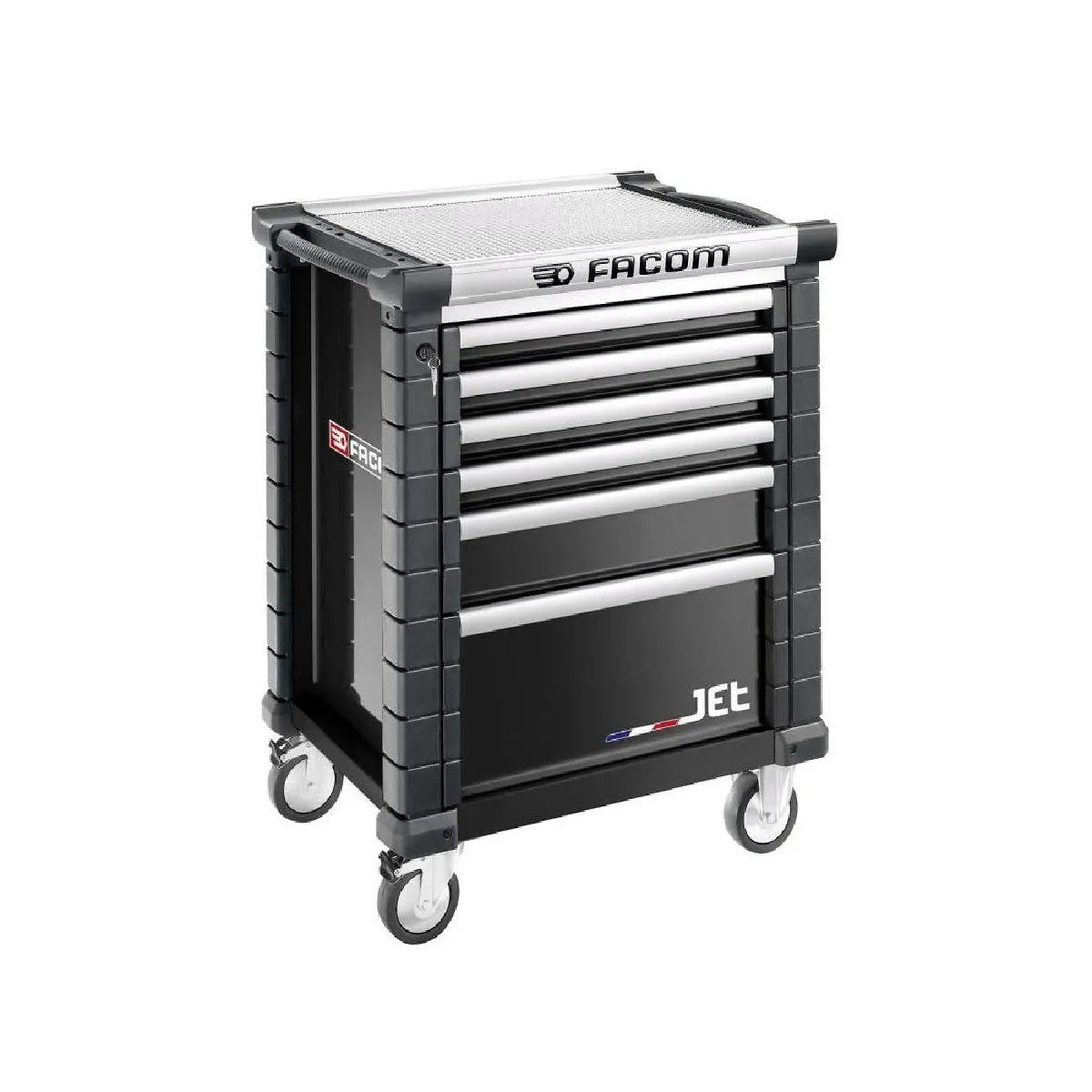 Servante d'atelier JETM4 FACOM 6 tiroirs JET.6NM4APF - vue 2