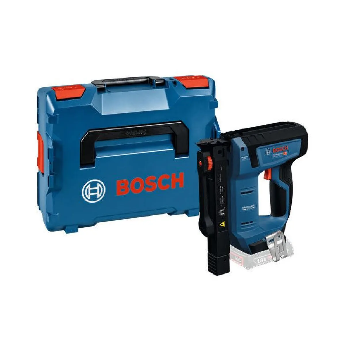 Agrafeuse à bois BOSCH GTH 18V 14 BOXX 18V Brushless Agrafes 6 14 mm Système contre balancier - vue 10