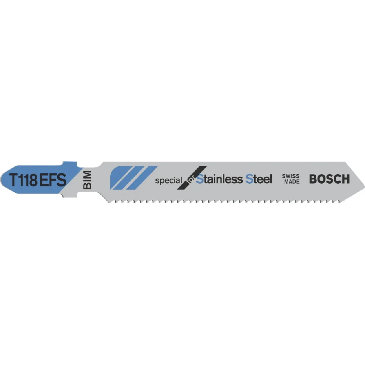 Carte de 3 Lames Inox BOSCH Basic Bi Métal T118EFS 2608636499 - vue 2