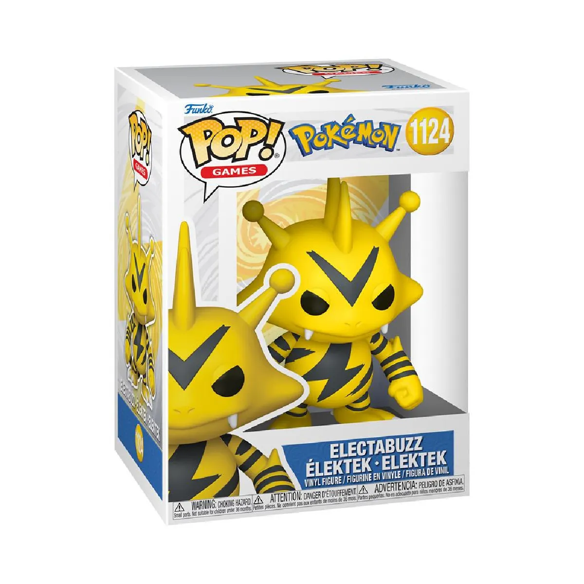 Figurine Funko Pop Games Pokémon Electabuzz - vue 2