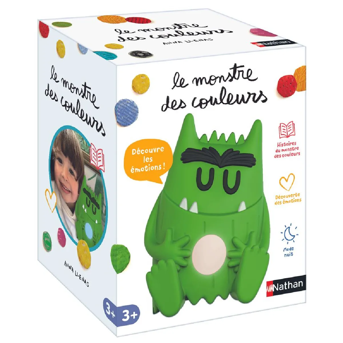 La conteuse : le monstre des couleurs Dujardin - vue 3