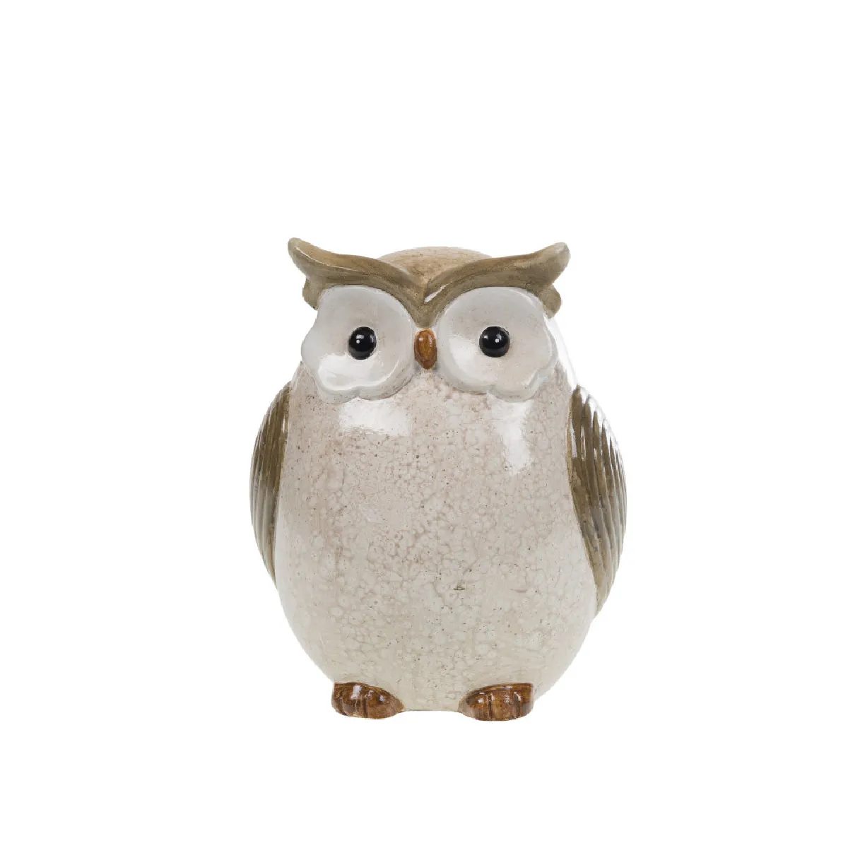 Amadeus - Statue Chouette - 21 cm - Beige - Image 2