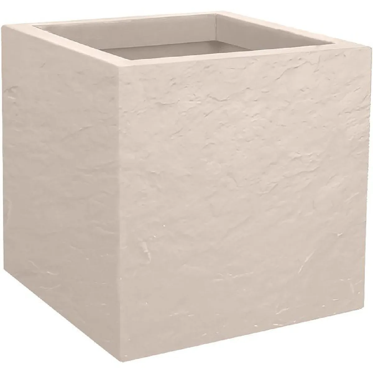 Eda Plastiques Beige Volcania Up - 29,5 X 29,5 X 29,5 Cm