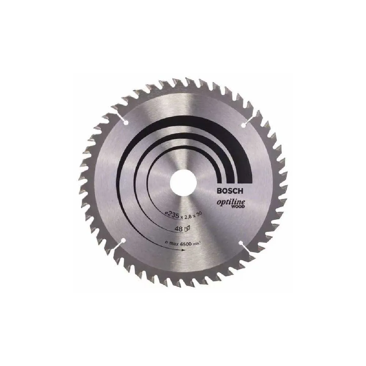 Bosch Lame de scie circulaire 300x30x3 2mm Optiline Wood pour le bois 48 dents 2608640672 - vue 2