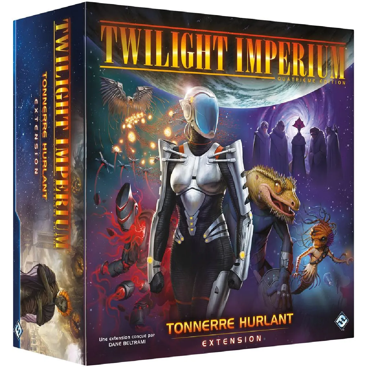 Jeu de stratégie Asmodee Twilight Imperium Tonnerre Hurlant Extension - vue 2