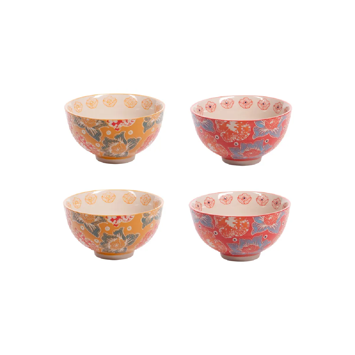Coffret de 4 coupelles Zephyr 11 cm
