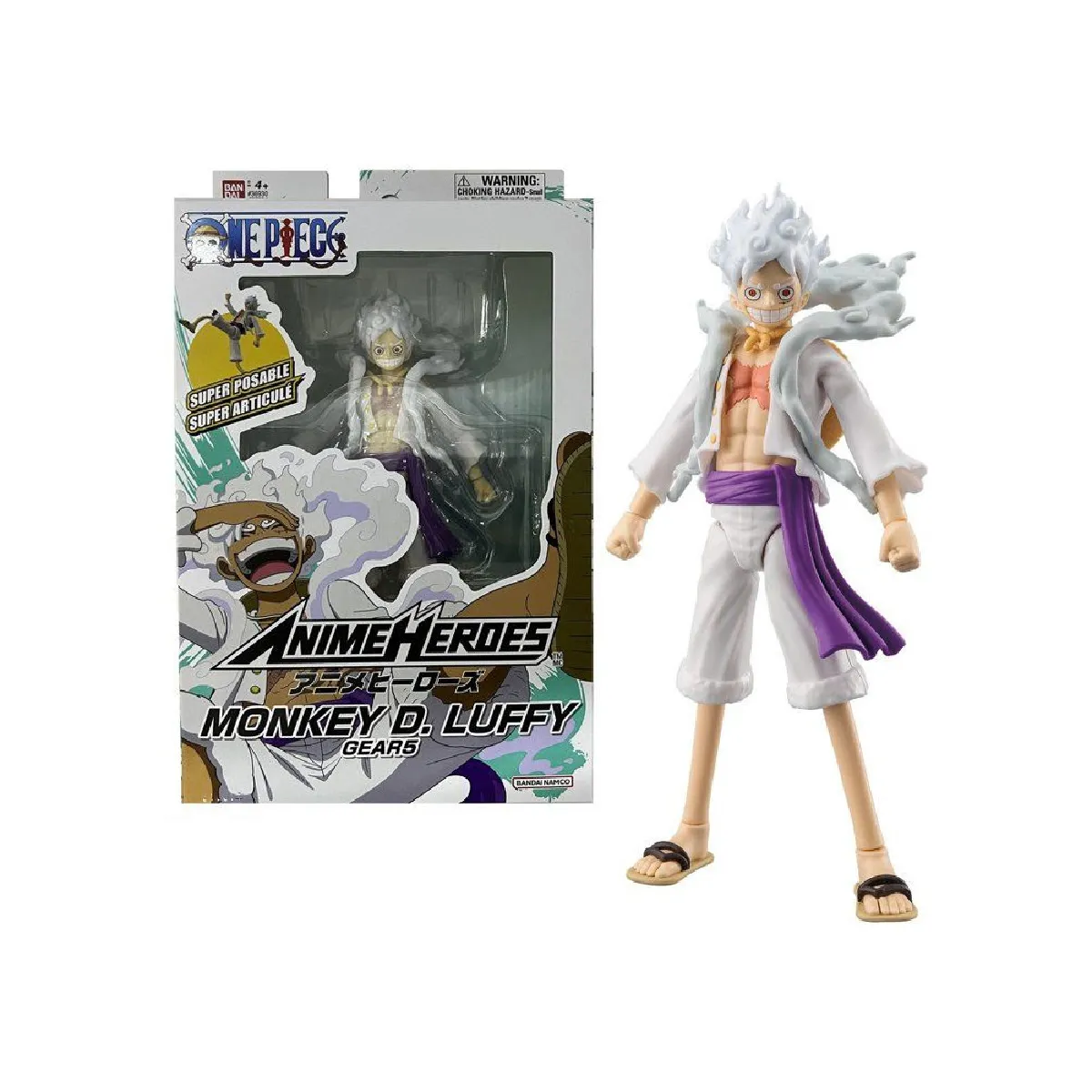 BANDAI 37054 One Piece Luffy Gear 5 17 cm - vue 1