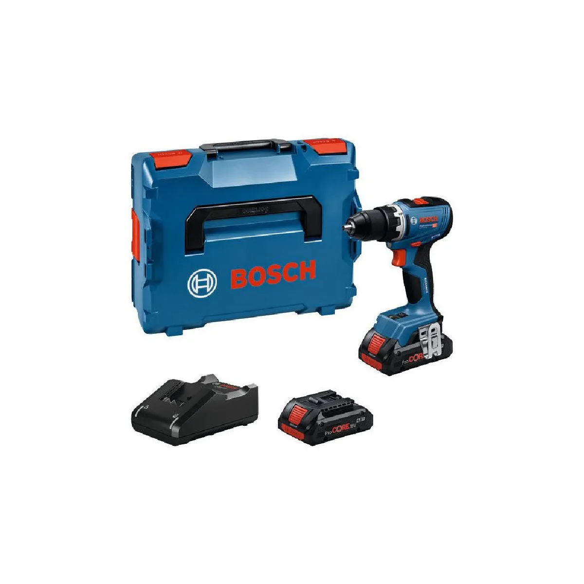 Perceuse Visseuse Sans Fil Bosch GSR 18V-65 – Moteur Sans Balais, 2x ProCORE18V, 500/2000 tr/min - vue 2