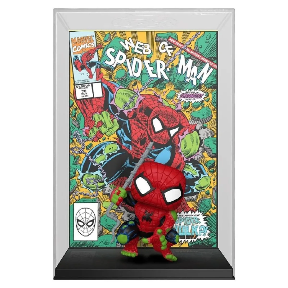Figurine Funko Pop Comic Covers Marvel Spider Hulk - vue 2