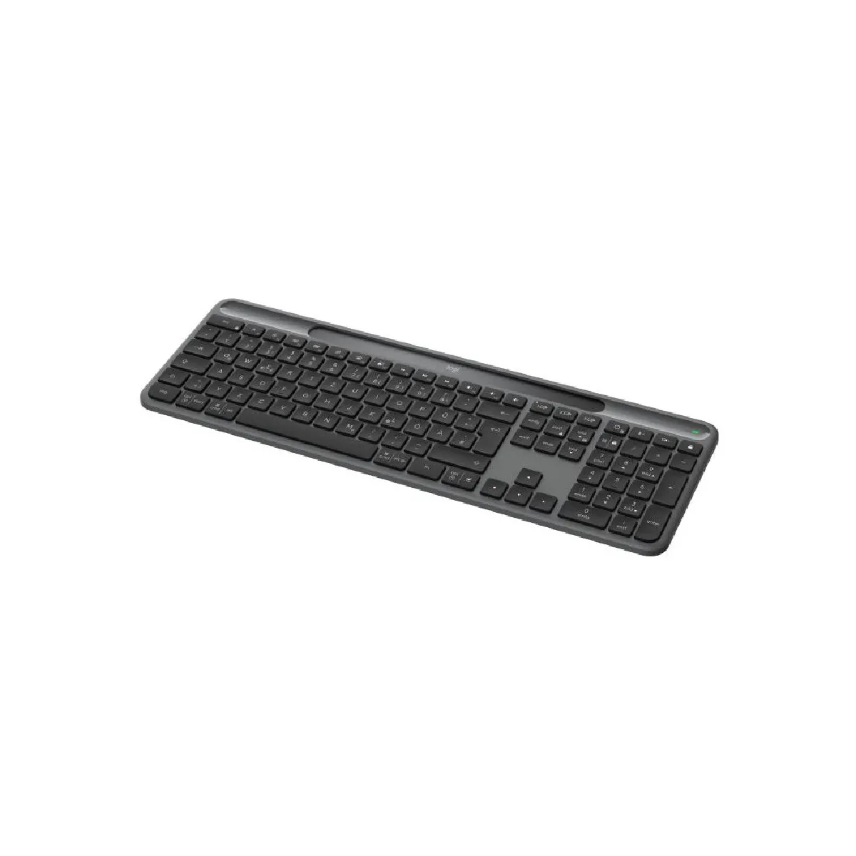 Logitech Signature Slim Solar+ K980 Clavier full size sans fil Bluetooth LE QWERTZ Allemand commutateur : interrupteurs en ciseaux - vue 5