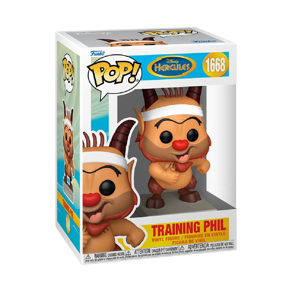 Figurine Funko Pop Disney Hercules Training Phil - vue 2