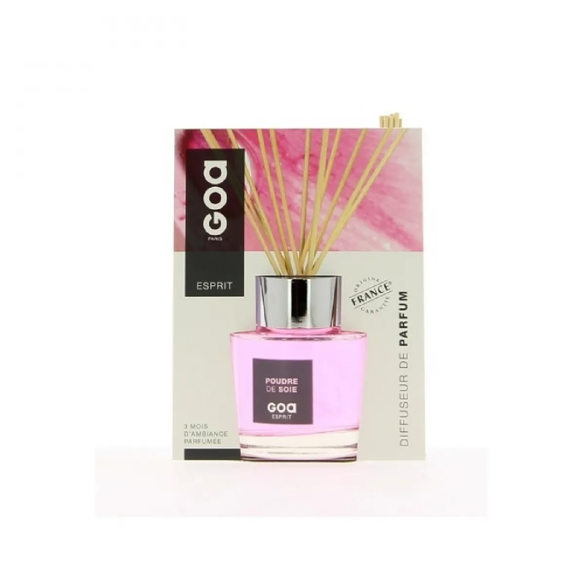 GOA - Parfum d'intérieur - Esprit Poudre de Soie - 200 ml - Image 3