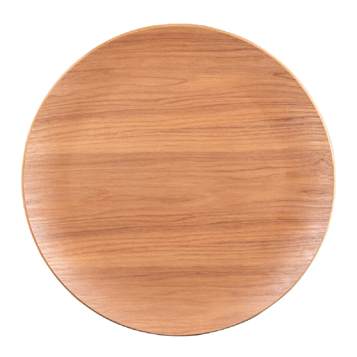 Assiette de présentation bois naturel 34 cm