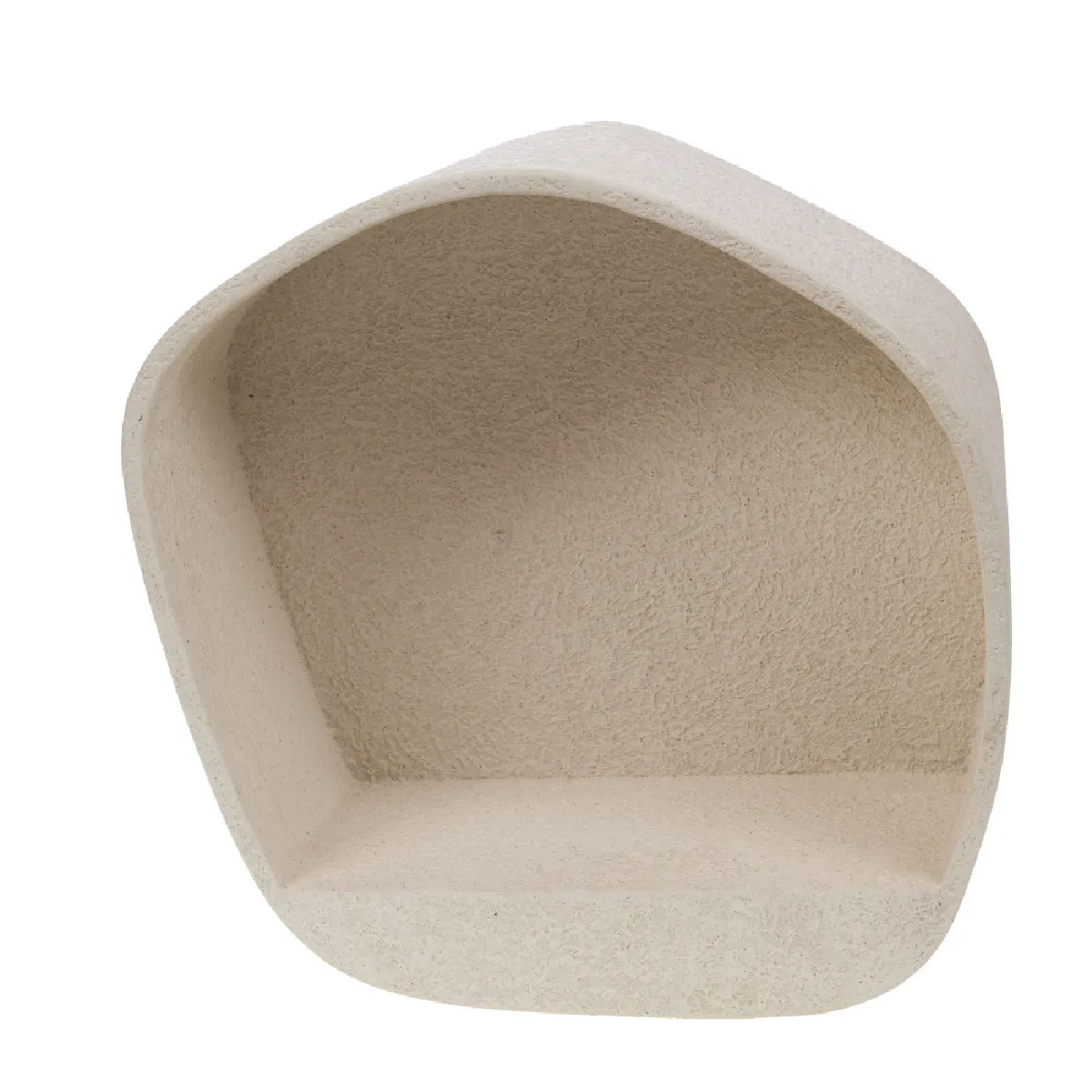 Étagère pentagone effet pierre H43 cm Bakar