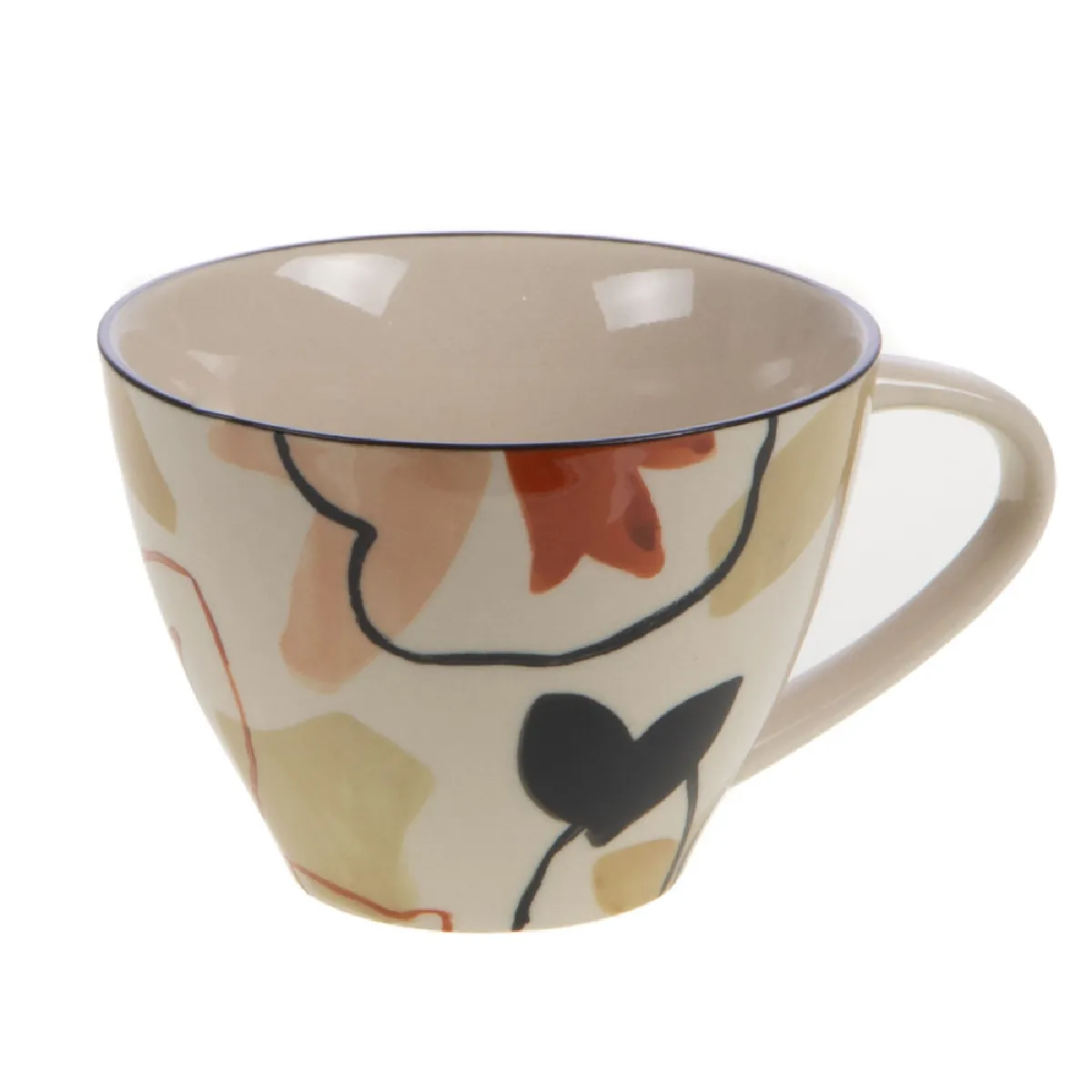 Non Communiqué Jaune Tasse À Thé Ambre - Amadeus - Grès - Image 2