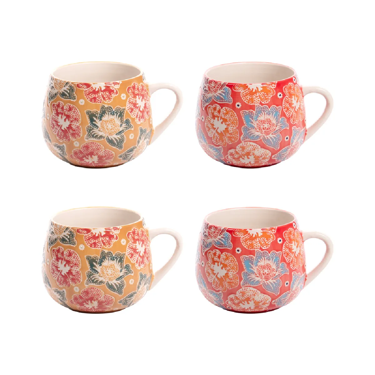 Table Passion Coffret De 4 Mugs Zphyr 45 Cl