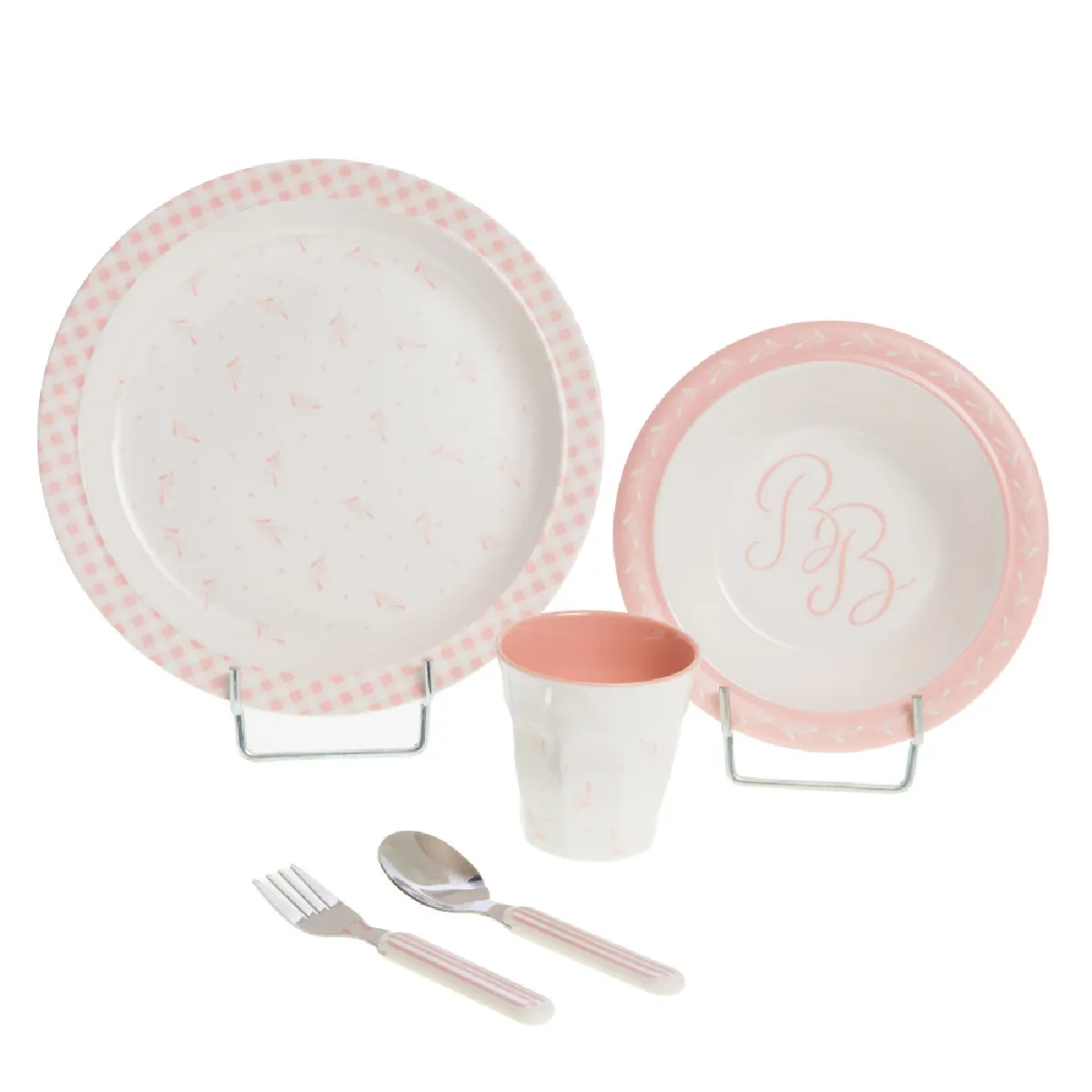 Amadeus Rose Coffret Déjeuner 5 Pièces - Les Petits - Plastique - Image 2