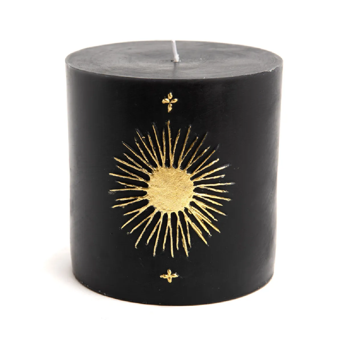 Amadeus - Bougie Soleil - 10 cm - Noir - Image 3