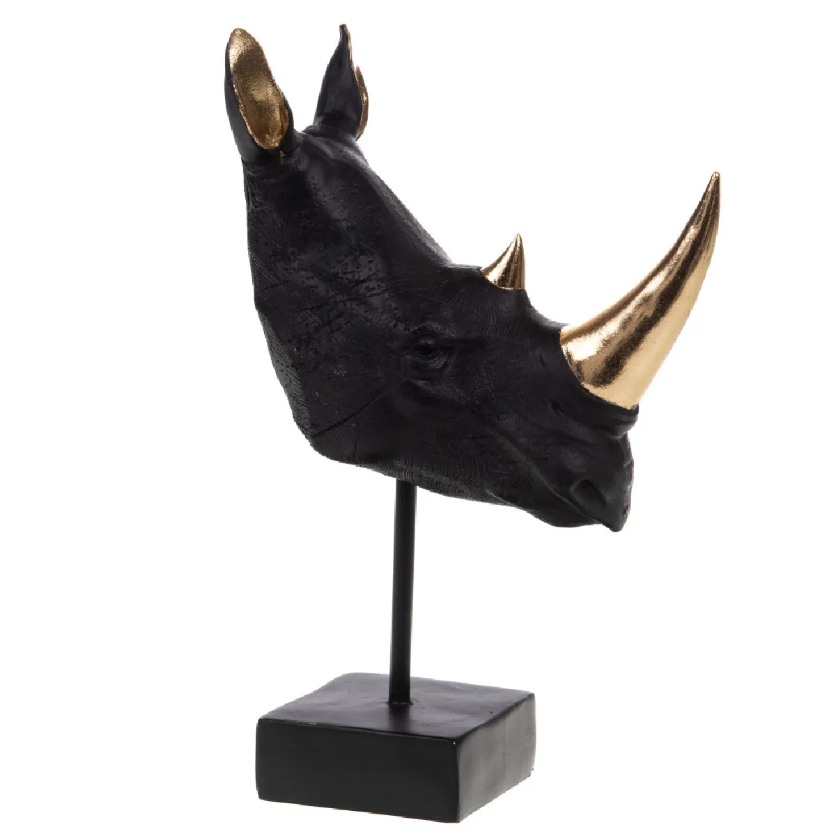 Amadeus Noir Rhinocéros À Poser