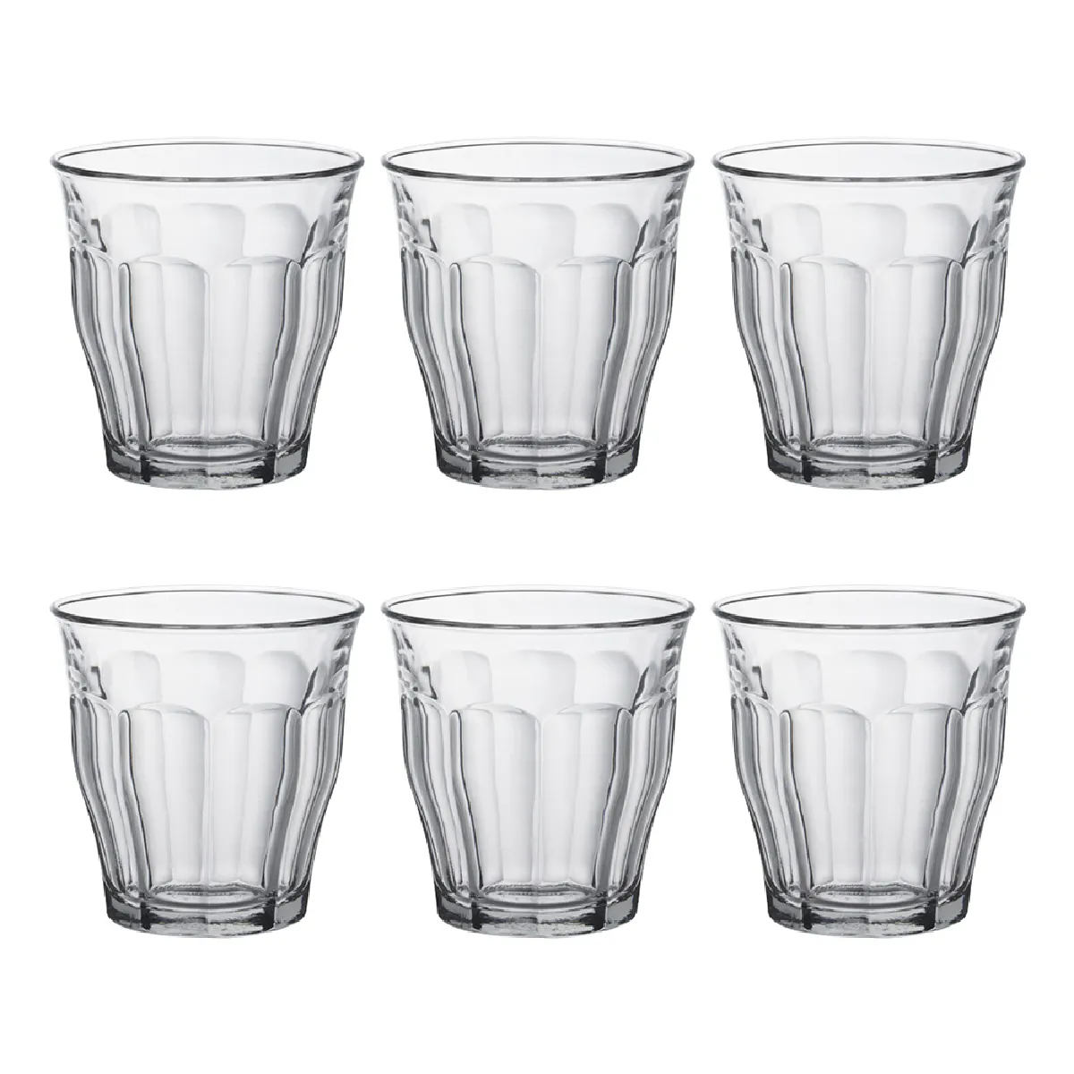 Duralex Boîte De 6 Gobelets Picardie 20 Cl