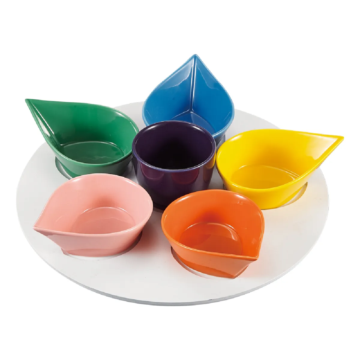 Table Passion Service Apéritif Aura 7 Pièces 34 Cm