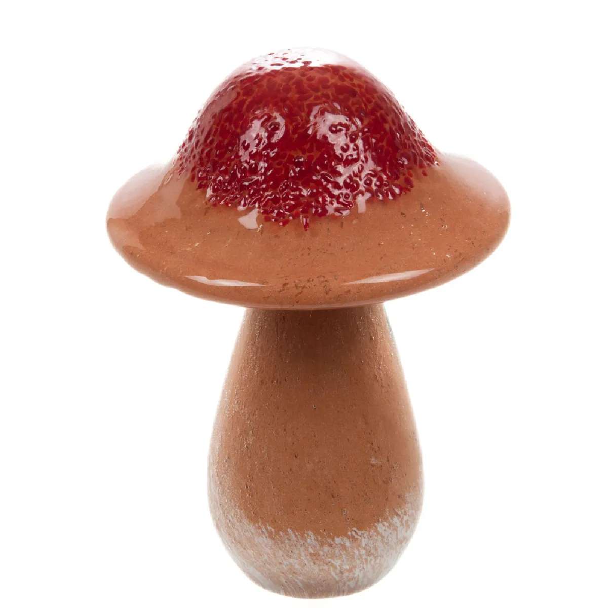 Amadeus - Objet de décoration Champignons - Orange - Verre - Image 3