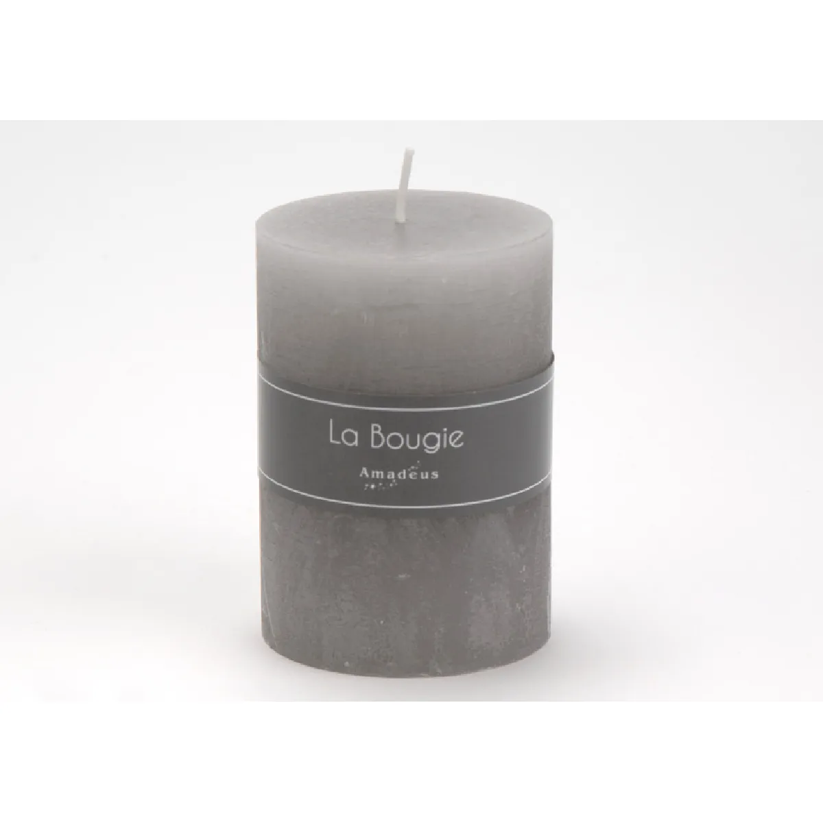 Amadeus Gris Bougie Petit Cylindre