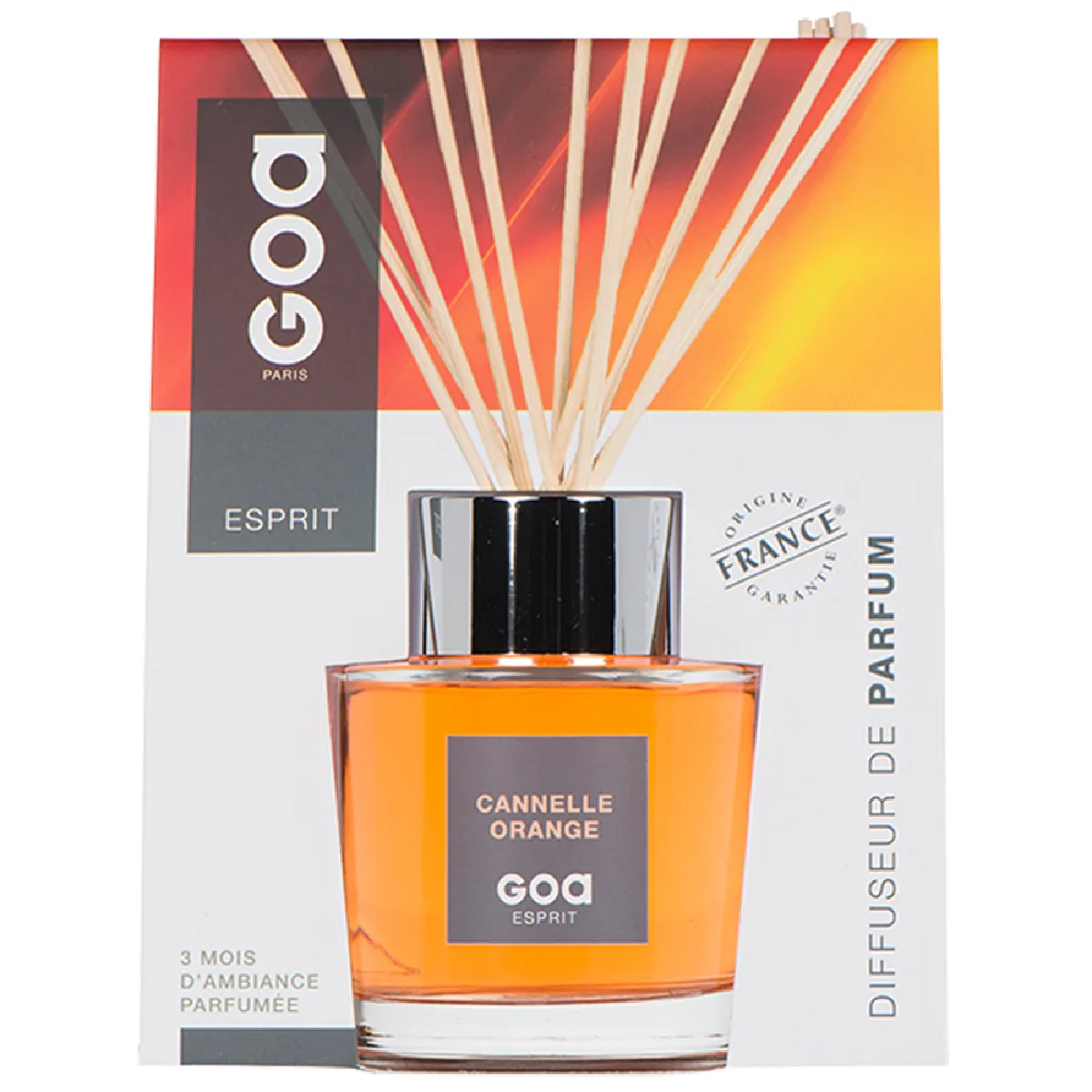 Goa Orange Diffuseur À Bâtons Esprit