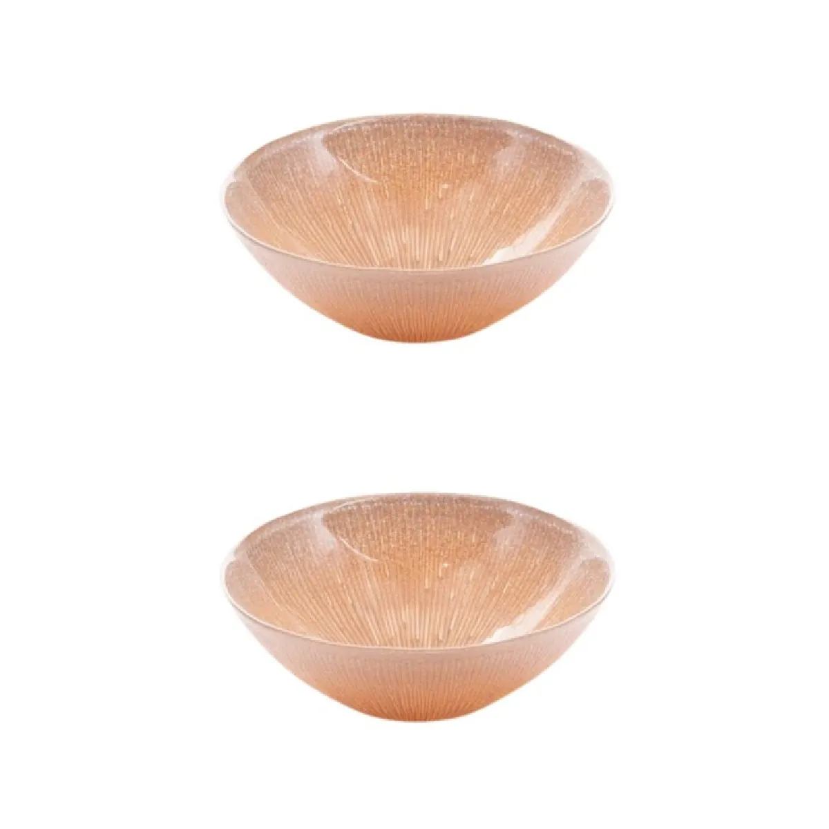 Table Passion Coupelle Glitter Doré 17 Cm (Lot De 2)