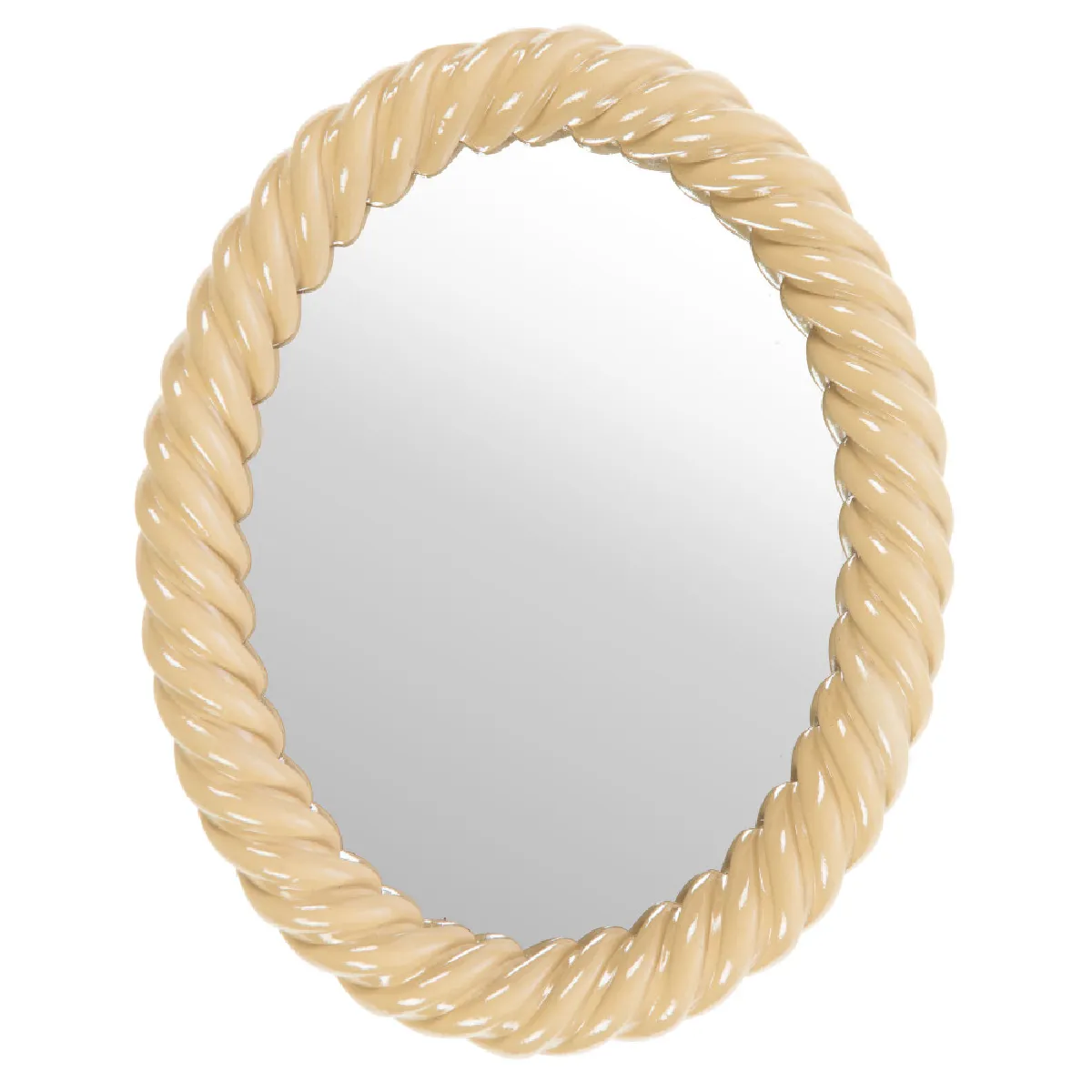 Amadeus Beige Miroir Vanille Grand Modèle - Résine - Image 4