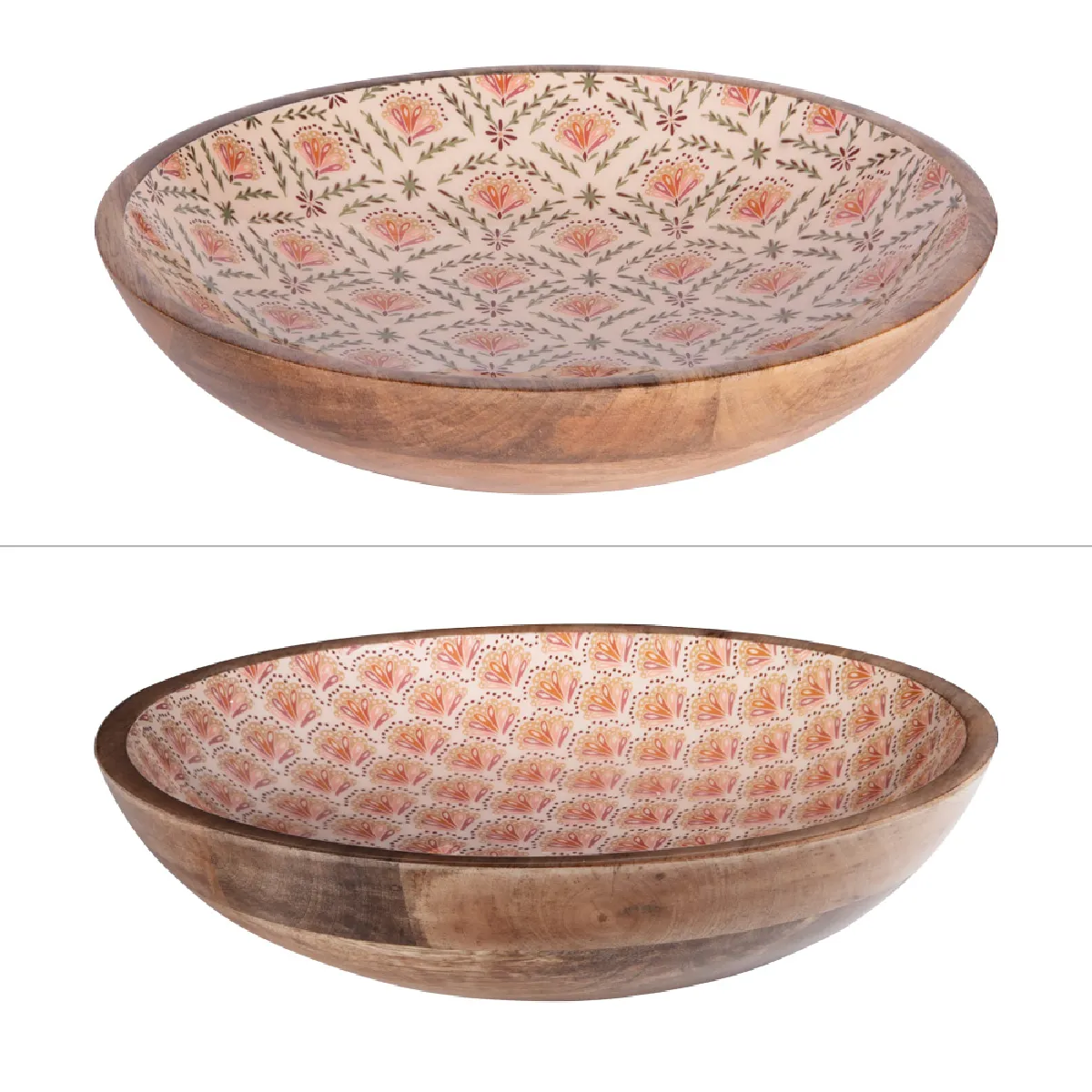 Table Passion Coupe Rangoli 35 Cm (1 Modèle Aléatoire)