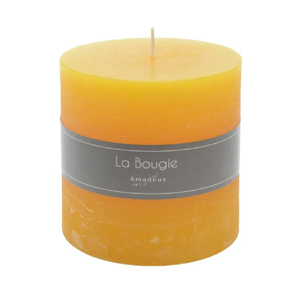 Bougie grand cylindre 10 X 10 cm lot de 6 - vue 2