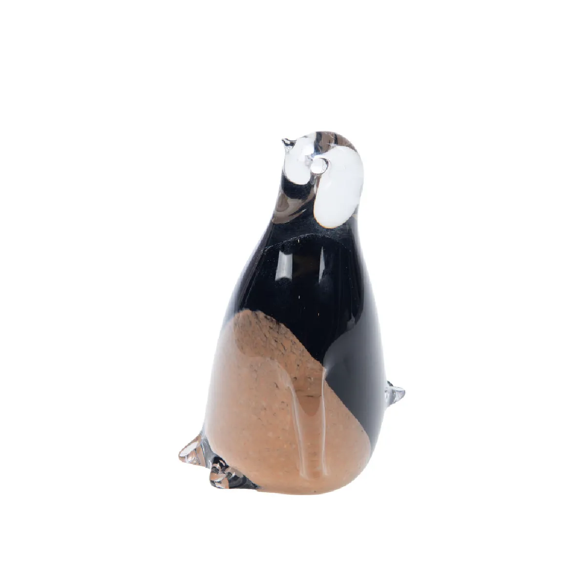 Non Communiqué Noir Statue : Manchot Milo Sulfure 14 Cm - Amadeus - Verre - Image 3