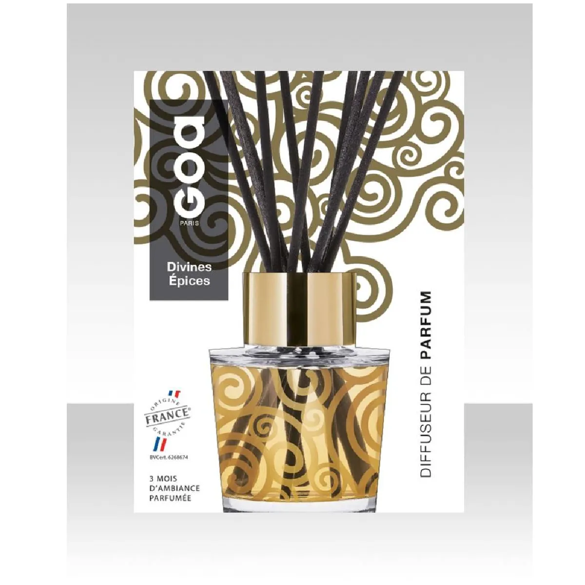 Non Communiqué Jaune Goatier 200 Ml Divines Épices - Goa - Verre - Image 3