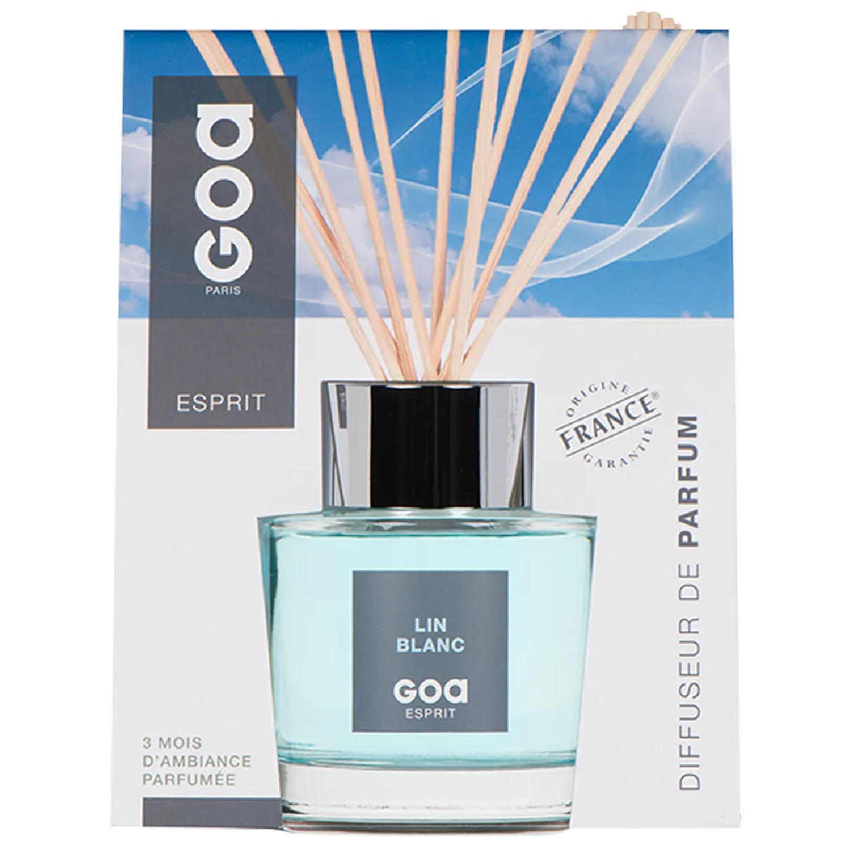 Non Communiqué Blanc Goatier Esprit Lin 200 Ml - Goa - Verre - Image 3