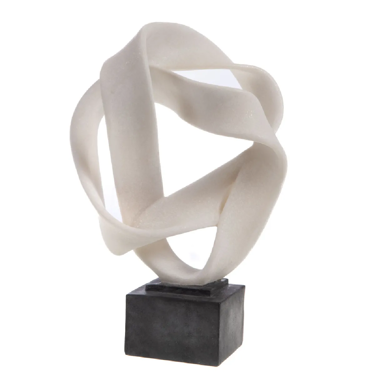 Non Communiqué Blanc Déco Sur Socle Vinci - Amadeus - Résine - Image 2