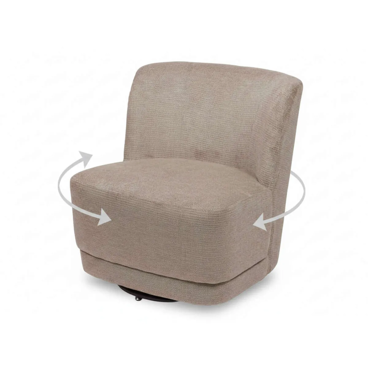 Fauteuil pivotant Berny - vue 3